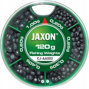 Śrut JAXON śruciny ołów ciężarki 120g 0,2-1,0g CJ-AA002