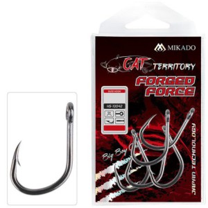 HACZYKI MIKADO CAT TERRITORY FORGED FORCE nr 6/0 BN – 3szt.