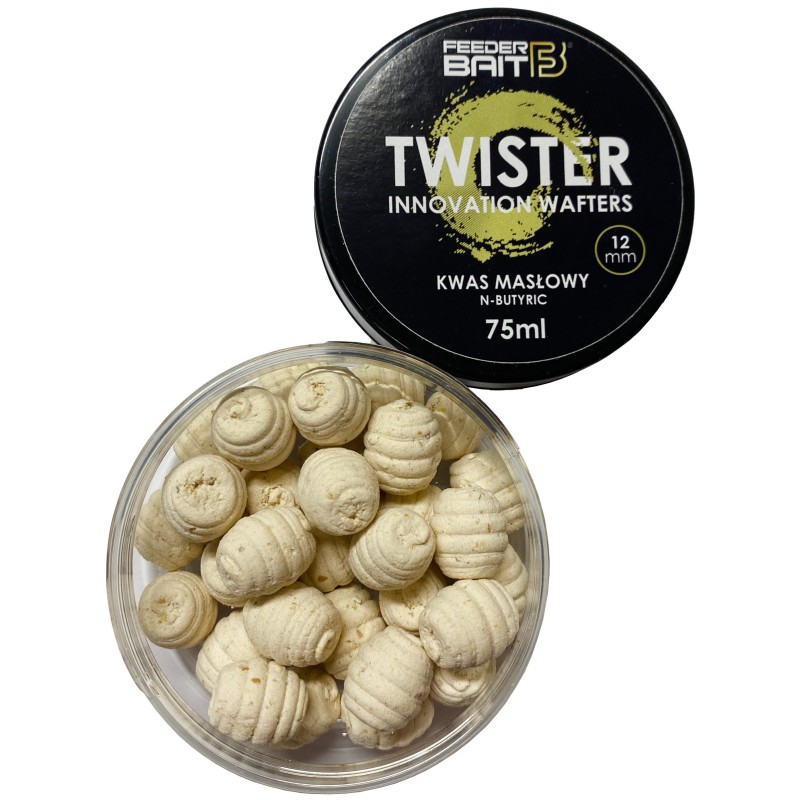 Twister Wafters 12mm Feeder Bait Kwas Masłowy