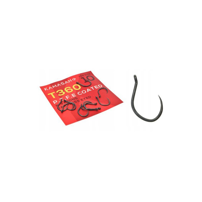 Haczyki Kamasan T360 - rozmiar 10