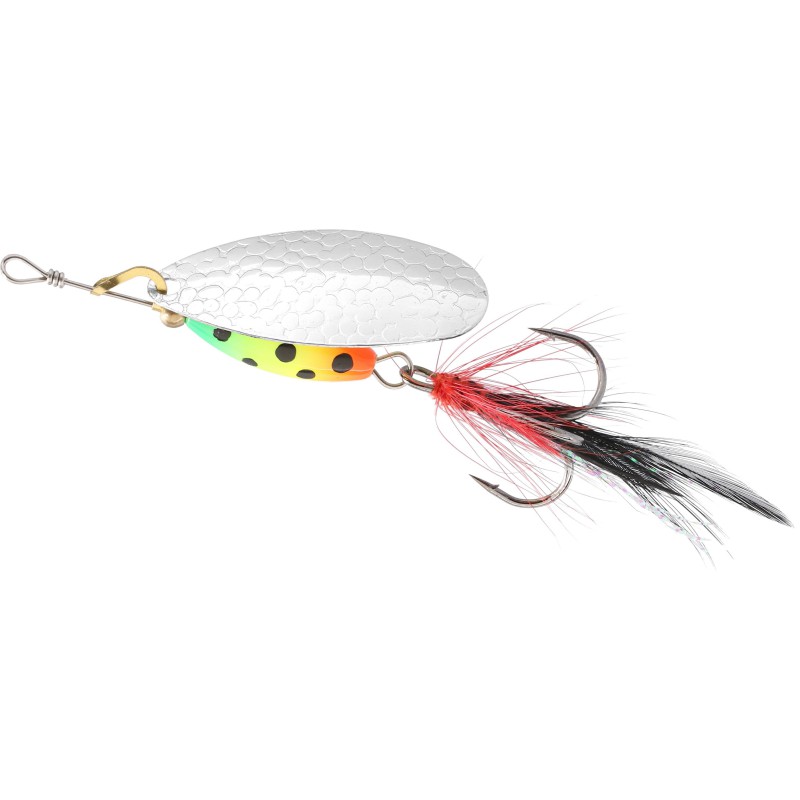 BŁYSTKA OBROTOWA MIKADO M-GRUB nr 2 SREBRNA / FIRETIGER