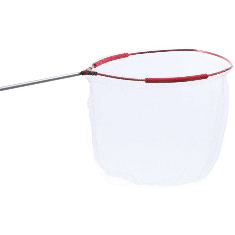 GŁOWA KOSZ PODBIERAKA MIKADO 60/50cm NYLONOWA OCZKO 6mm Z PŁYWAKAMI