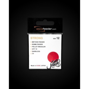 Haczyki bezzadziorowe ESCA FEEDER STRONG do METHOD FEEDER r. 12