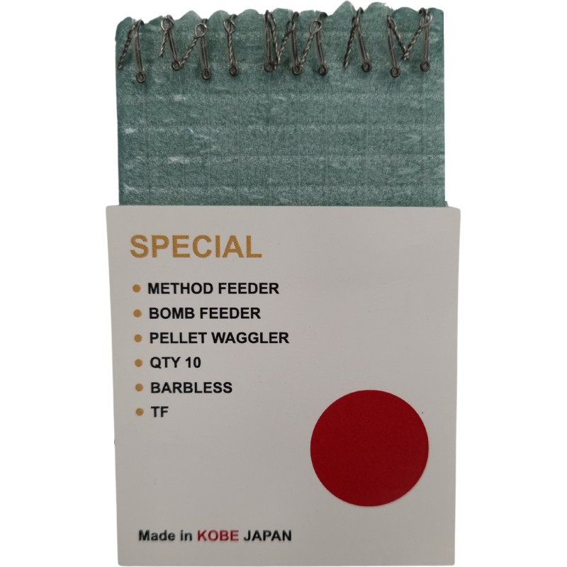 Przypony HAND MADE Esca Feeder SPECIAL bezzadziorowe 12 / 0.20mm - bagnet