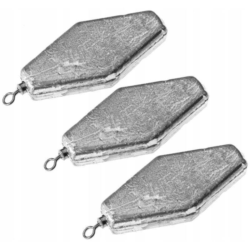 Ciężarek z krętlikiem płaski ołów Jaxon 20g - 3szt