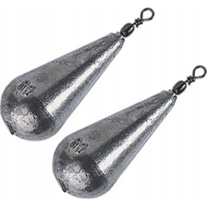 Ciężarek z krętlikiem łezka ołów Jaxon 25g - 2szt.