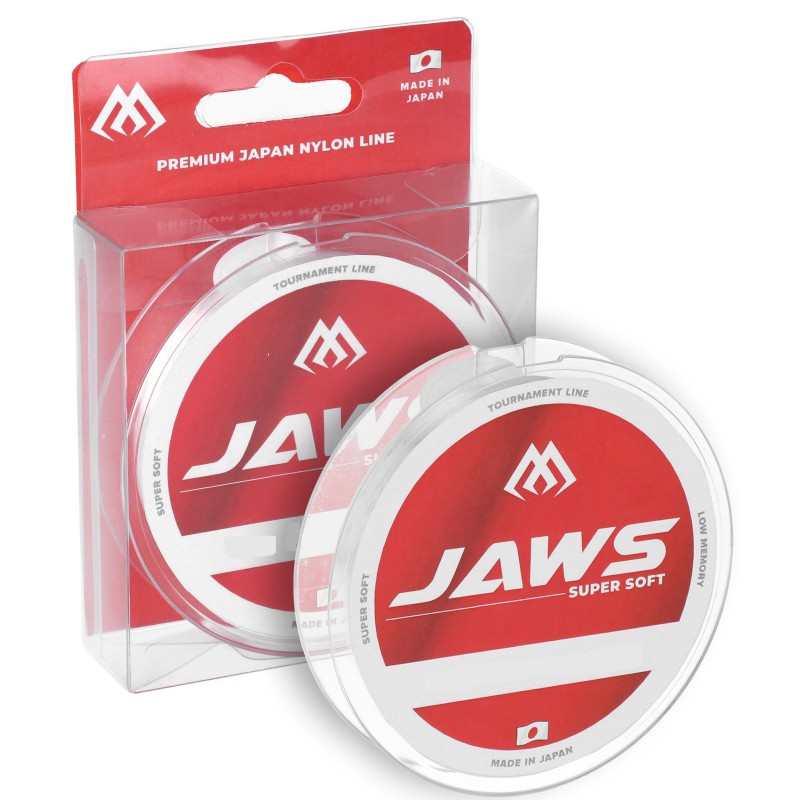 ŻYŁKA MIKADO JAWS SUPER SOFT 0.173mm/3.75kg/150m TRANSPARENTNA