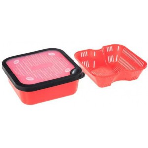 POJEMNIK Z SITKIEM DO PELLETU JAXON 16,5X16,5X8,5CM