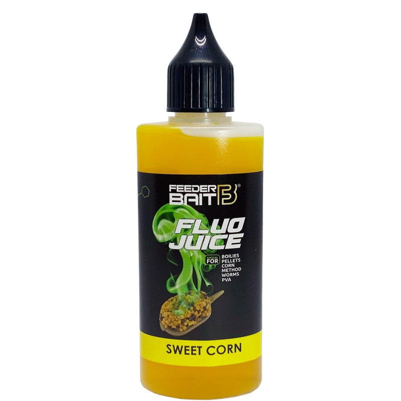 Feeder Bait Fluo Juice Sweet Corn