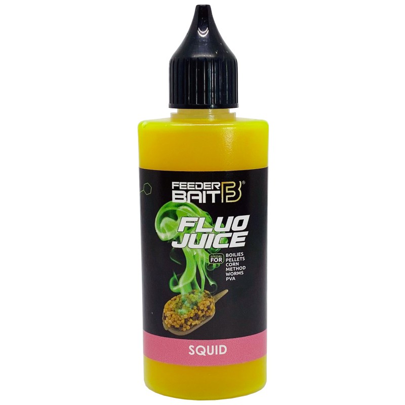 Feeder Bait Fluo Juice Squid