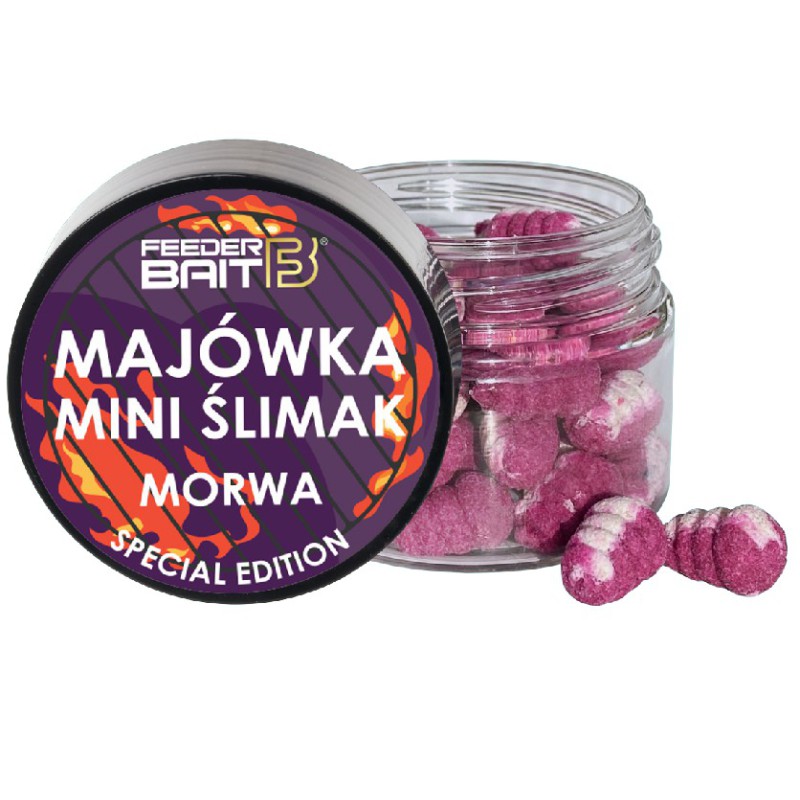 Mini Ślimak Twister Wafters Feeder Bait Morwa Majówka