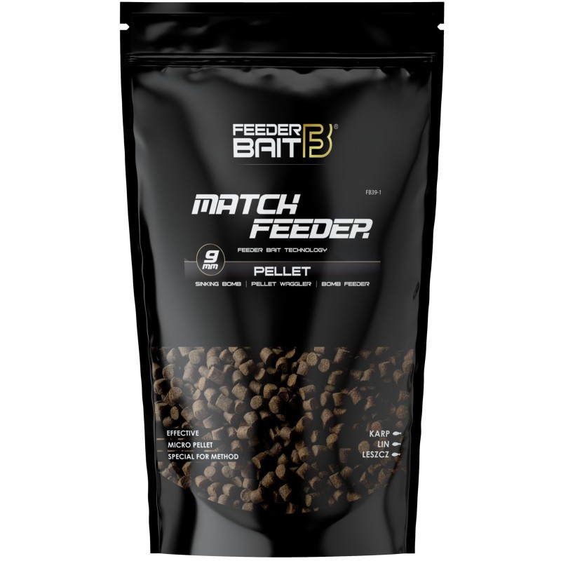 Pellet Feeder Bait Match 9mm