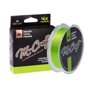 PLECIONKA MIKADO ULTRALIGHT M-Craft Braid 0.03mm 1.83kg 150m FLUO