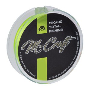 PLECIONKA MIKADO ULTRALIGHT M-Craft Braid 0.06mm 3.83kg 150m FLUO