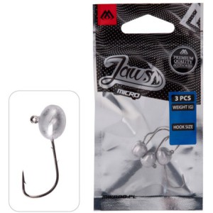 GŁÓWKA JIGOWA MIKADO JAWS MICRO - 1.5g-1 BN - op.3szt.