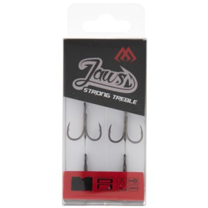 KOTWICE KOTWICZKI MIKADO JAWS STRONG POTRÓJNA nr 10 - op.8szt.