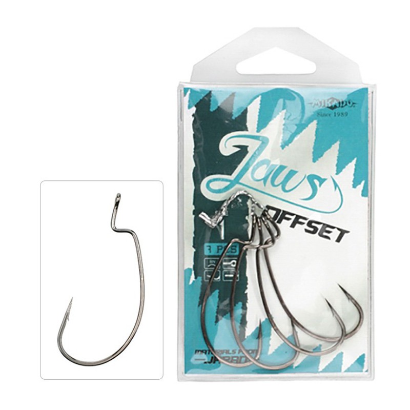 HACZYKI MIKADO JAWS OFFSET nr 3/0 - op.6szt.