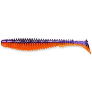 Przynęta FISHUP U-Shad 4” 207 - Dark Violet/Orange