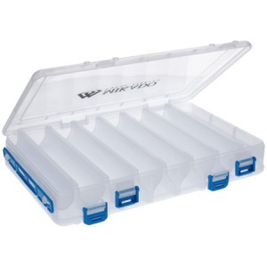 PUDEŁKO POJEMNIK MIKADO DWUSTRONNE NA PRZYNĘTY SZTUCZNE H488 (27.6x17.6x4.9cm)