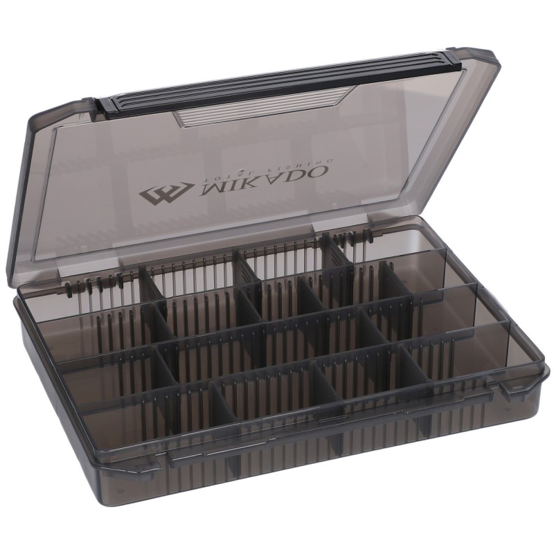 PUDEŁKO POJEMNIK MIKADO NA AKCESORIA WĘDKARSKIE (24.5x19x4cm)