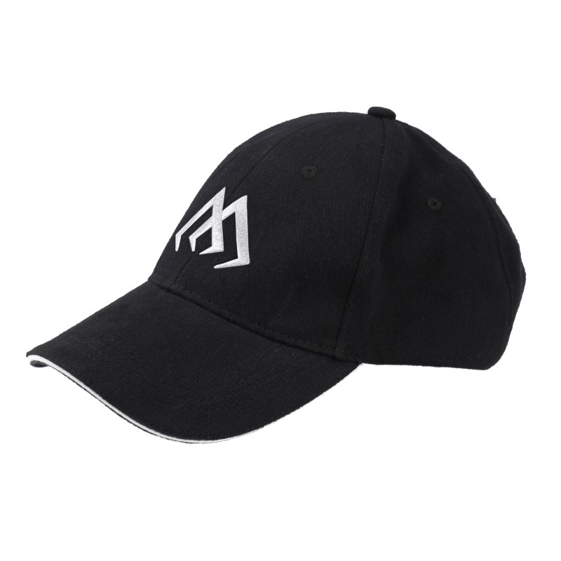 CZAPKA Z DASZKIEM MIKADO LOGO - CZARNA