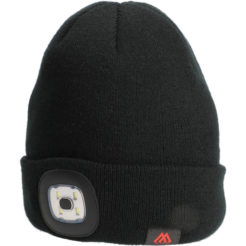 CZAPKA ZIMOWA MIKADO LED BEANIE Z LATARKĄ