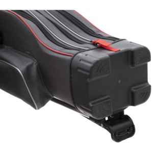 SZTYWNY POKROWIEC NA WĘDKI 3 KOMOROWY 140cm - SZARY