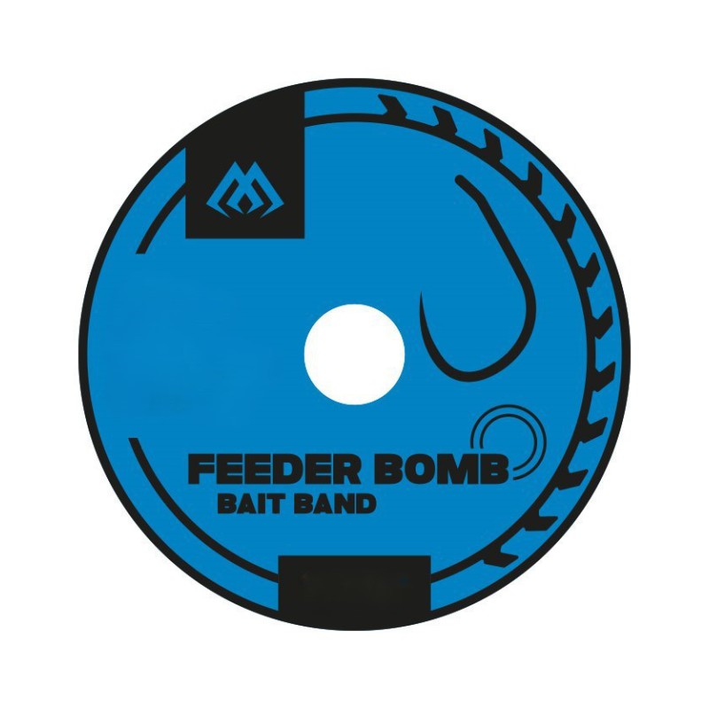 PRZYPON FEEDER BOMB MIKADO Z GUMKĄ bez zadziora nr 6 /0.25mm/38cm - 8szt.