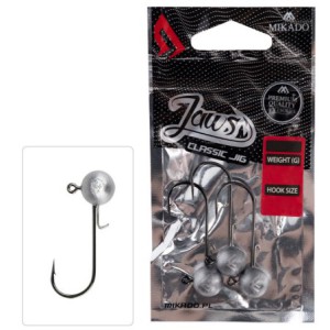 GŁÓWKA JIGOWA MIKADO JAWS CLASSIC 17.5g-5/0 BN - op.3szt.