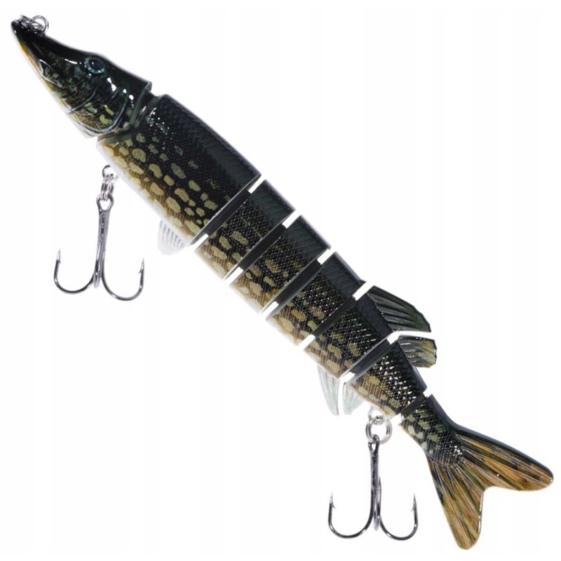 Wobler łamany Jaxon szczupak JERK 12,5cm 19g