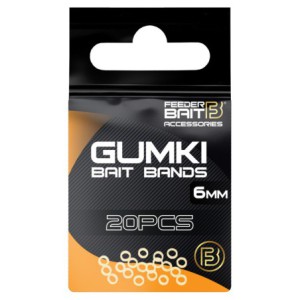 Gumki Feeder Bait Bait Bands 6mm 20szt