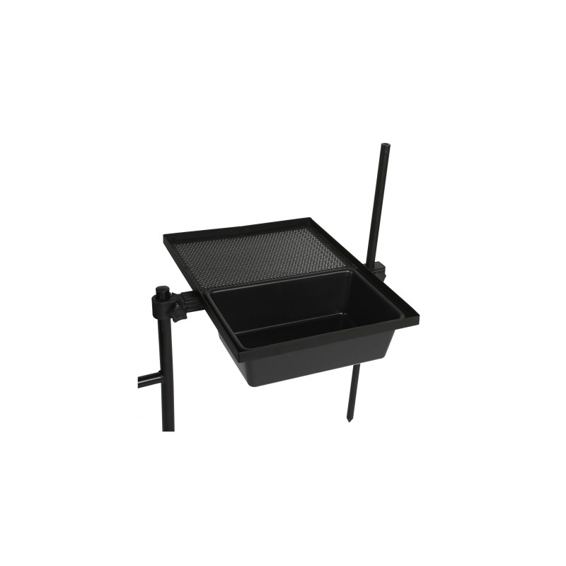 PÓŁKA BOCZNA MIKADO Z KUWETĄ - 50x36cm