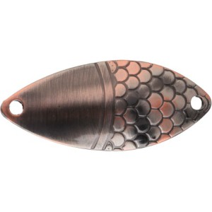 BŁYSTKA WAHADŁOWA MIKADO ALGA nr 3/27g/6.1cm - MIEDZIANA