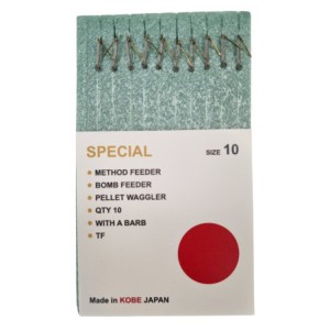 Przypony HAND MADE Esca Feeder SPECIAL z zadziorem 10 / 0.23mm - IGŁA