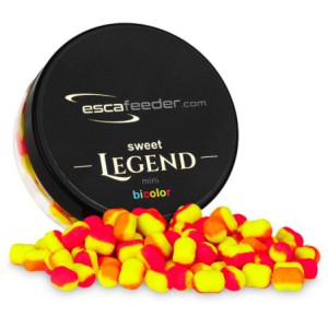 Esca Feeder Wafters SWEET LEGEND BICOLOR DUAL MINI 6mm 50ml