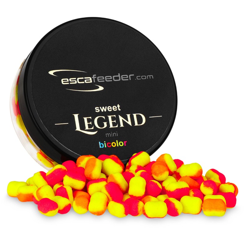 Esca Feeder Wafters SWEET LEGEND BICOLOR DUAL MINI 6mm 50ml
