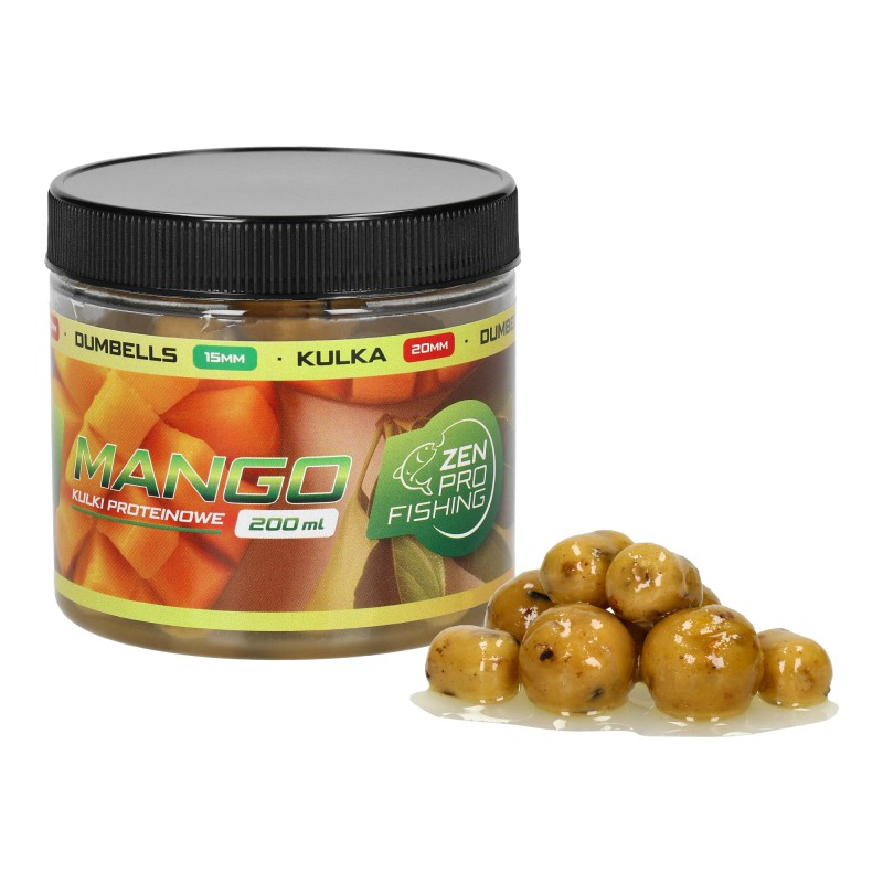 ZEN Pro Fishing MANGO Kulki / Dumbelsy Proteinowe Haczykowe 15-20mm