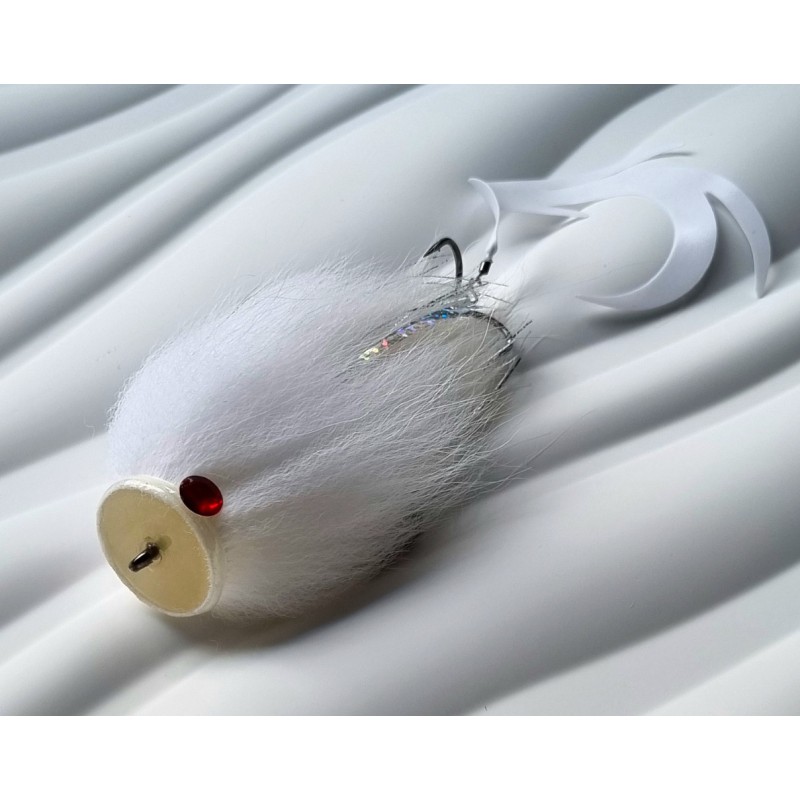 Mucha szczupakowa Gajda Lures SMOK 25cm ALBINOS - 1szt.