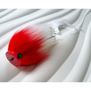 Mucha szczupakowa Gajda Lures SMOK 25cm RED HEAD - 1szt.