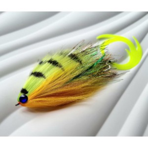 Mucha szczupakowa Gajda Lures HYBRYDA 22cm FIRETIGER - 1szt.