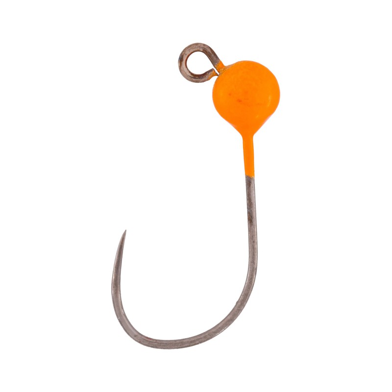 GŁÓWKA JIGOWA WOLFRAMOWA MIKADO M-Craft - 0.69 g - 4 mm/4- UV POMARAŃCZOWA - op.3szt.