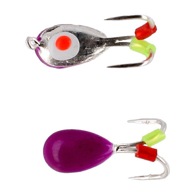 PRZYNĘTA MIKADO ICE BUG 4mm - FIOLETOWO SREBRNY - op.4szt.
