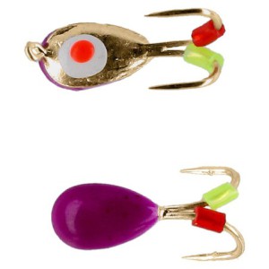 PRZYNĘTA MIKADO ICE BUG 4mm - FIOLETOWO ZŁOTY - op.4szt.