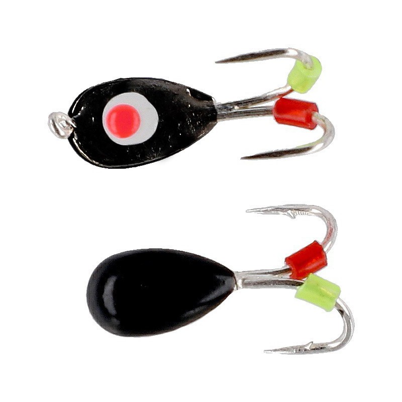 PRZYNĘTA MIKADO ICE BUG 4mm - CZARNO CZARNY - op.4szt.