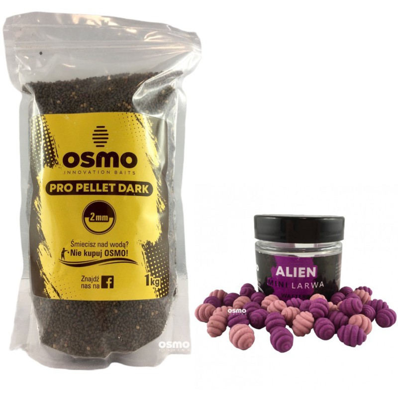 Zestaw method feeder OSMO Alien + Pro Pellet Dark