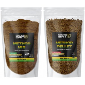 Zestaw do Metody Feeder Bait Epidemia Pellet Zanęta