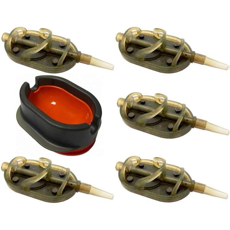 5x Koszyk Method Feeder ARC 50g + foremka
