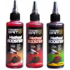 Zestaw Method Booster Feeder Bait Truskawka Epidemia Ochotka Konopia