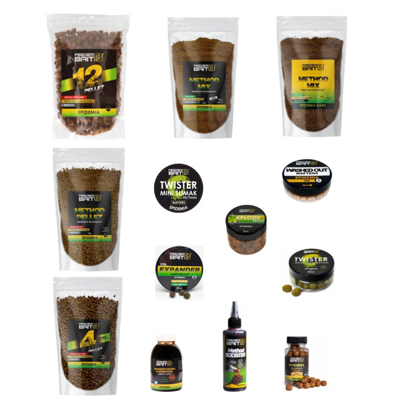 Feeder Bait Mix Zestaw Method Epidemia Fermentowana Kukurydza