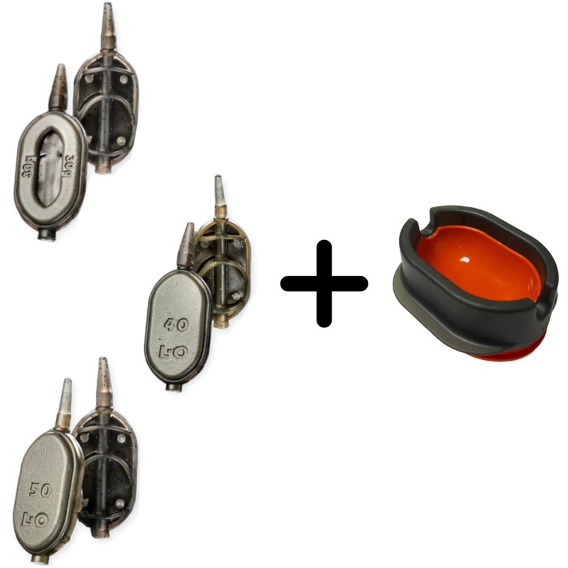 Koszyki Arc MethodFeeder 2x30g 2x40g 2x50g + Foremka